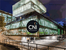 Tablet Screenshot of cniingenieros.com